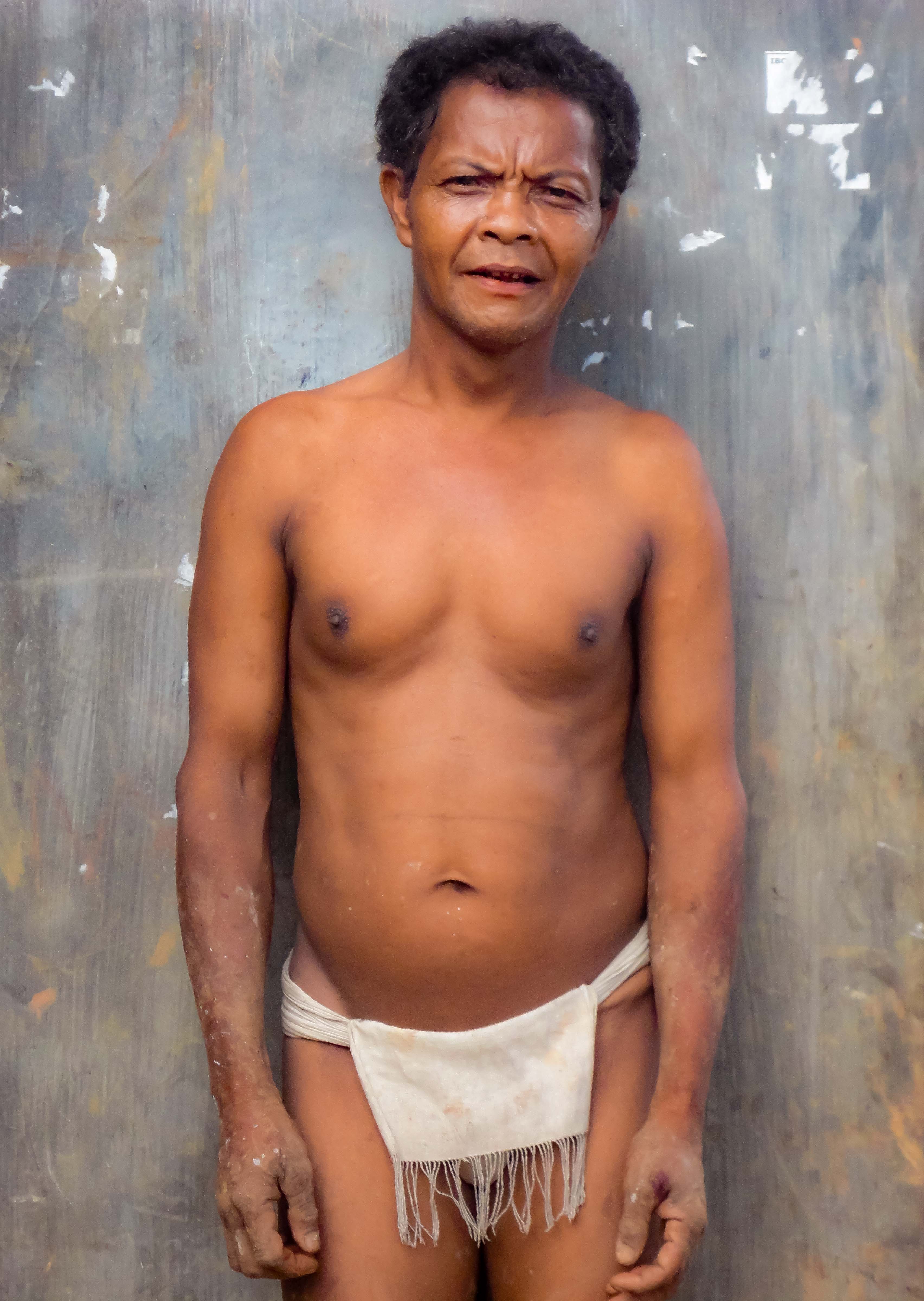 Philippines, Mindoro Oriental, Mangyan Man, 2011, IMG DSC0648